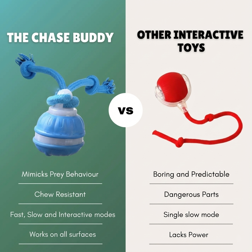 The Chase Buddy – Keep Your Dog Calm, Engaged & Satisfied (Even When You’re Busy)